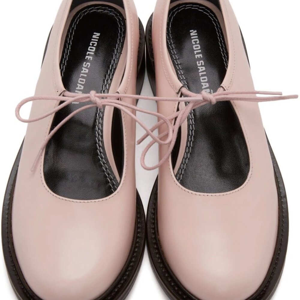 Nicole Saldana Ballet Pink Mary Janes